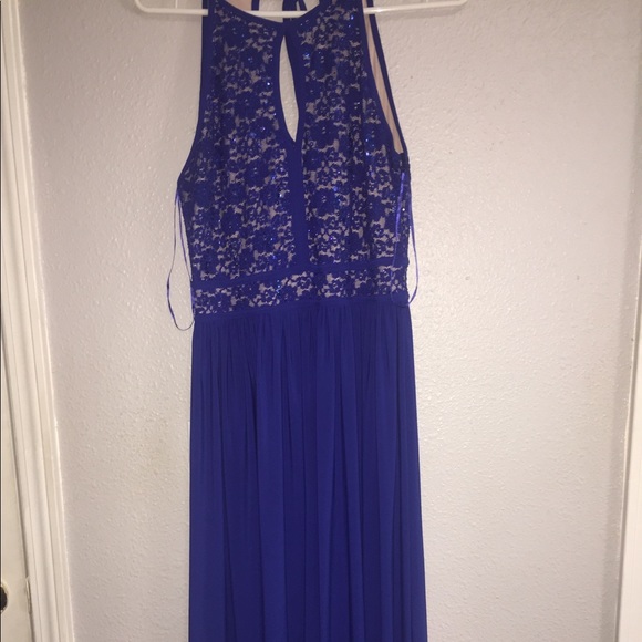 Royal blue prom dress - Picture 4 of 5